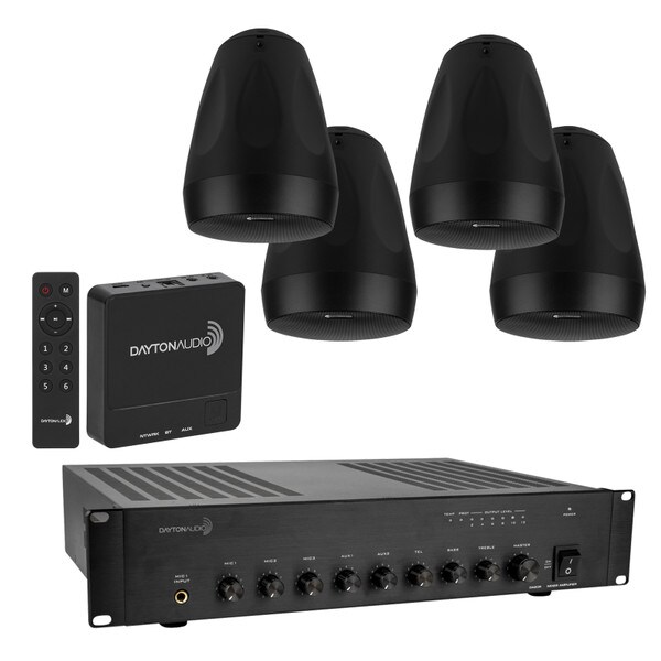 Main product image for Commercial Four Speaker Sound System for Small Cafe Bar Restaurant Brewery Starter Package with FREE Wi-Fi Streamer300-662